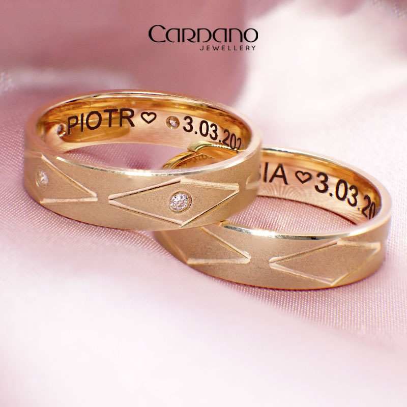 Obrączki na rocznice ślubu Pani Gosi i Pana Piotra Jubiler Bydgoszcz 