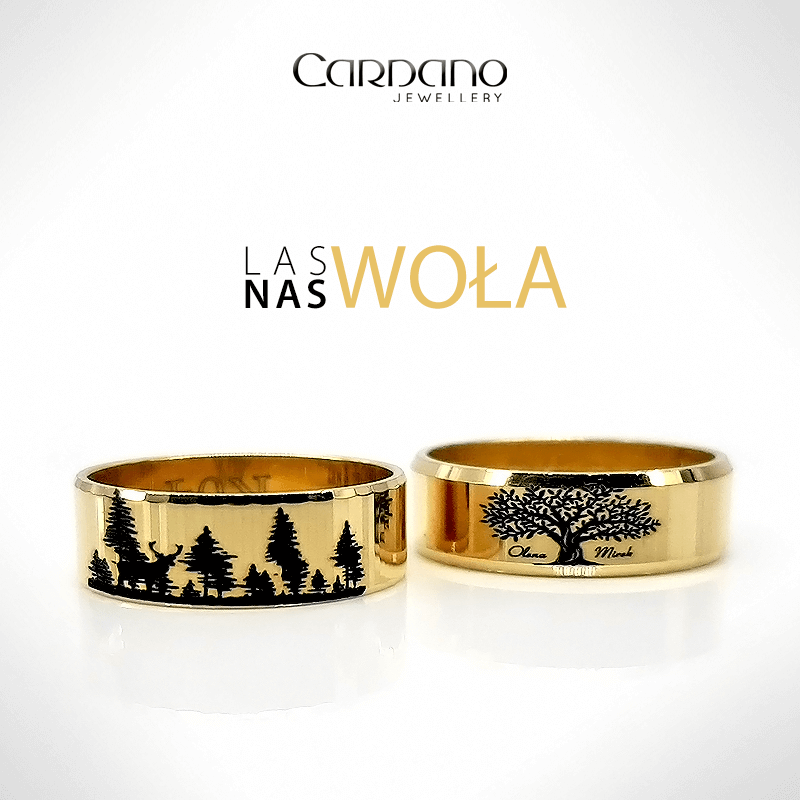 obraczki-z-grawerem-las