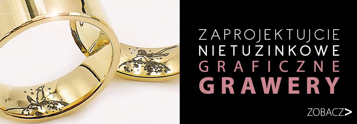 Zaprojektujcie wymarzone grawery w obrączkach ślubnych