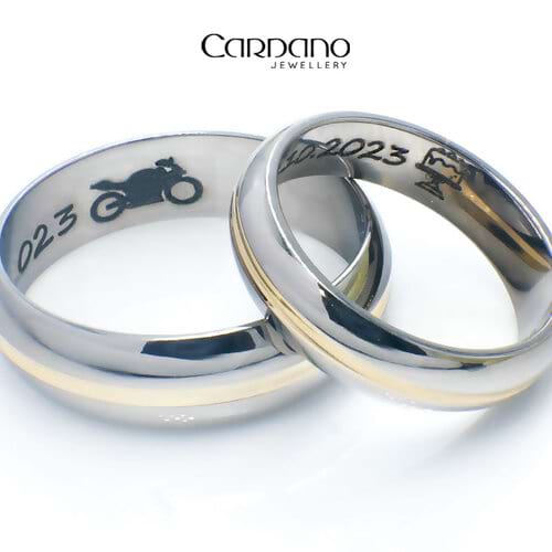 Dzień Bezpiecznego Kierowcy - motoryzacyjne obrączki ślubne Klientów | Jubiler Cardano
