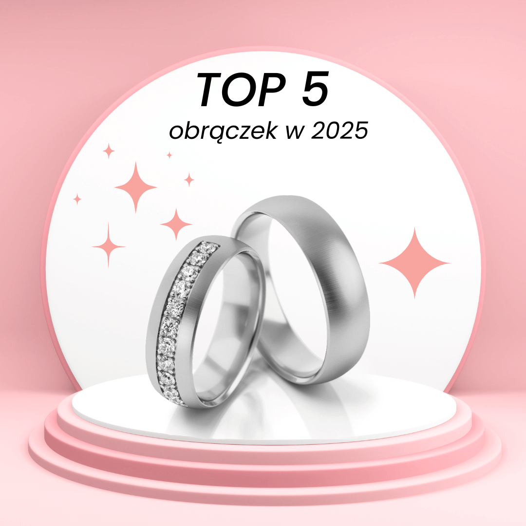 Najczęściej wybierane obrączki ślubne 2025