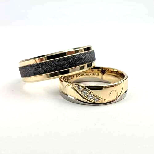 Tropikalne obrączki Klaudii i Damiana