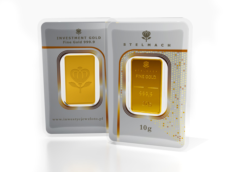 Sztabka złota - 10g