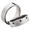 Obrączki tytanowe T200-6P+T200-6P 8x1,7 black side spread